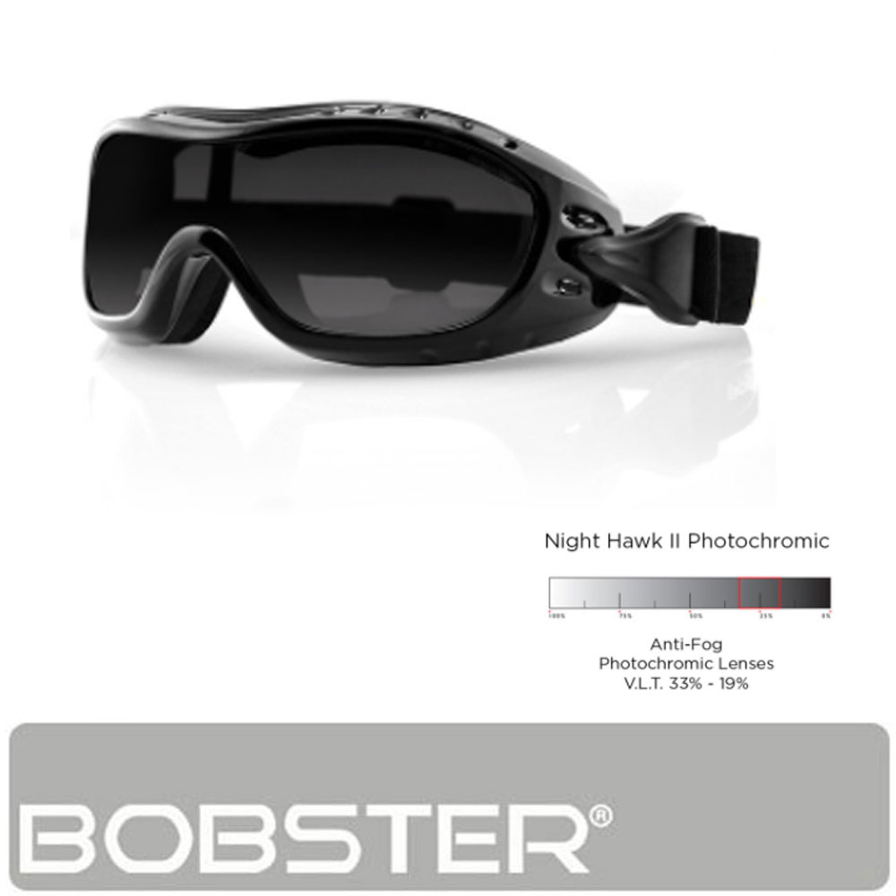 Night Haw 2 [나이트 호크2 고글-자동변색]BOBSTER/ 미국 ANSI &amp; CE /밥스터 / 안경착용자용/ 포토그래믹렌즈