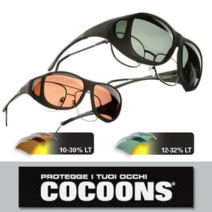 [코쿤]오버 글라스- 편광렌즈&amp;변색렌즈 (C302 / C422)/COCOONS 안경위 안경위에 쓰는 선글라스